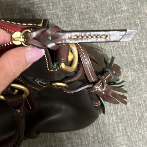 Florentine leather stanwich satchel - Picture 4 of 7